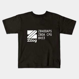 Zilog Z80 Integrated Circuit Markings Kids T-Shirt